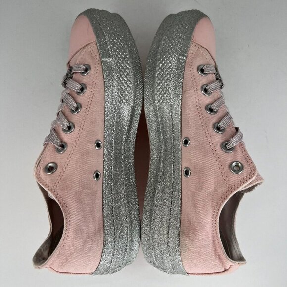 Converse Womens 562237C Pink Chuck Taylor All Star Miley Cyrus Size 7 Sneakers - Picture 6 of 9